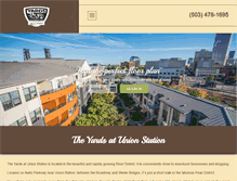 Tablet Screenshot of gsltheyards.com